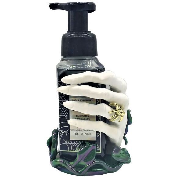 New Halloween 2022 Witch Hand Ivy Soap Holder Bath and Body Works Iridescent - Picture 1 of 7
